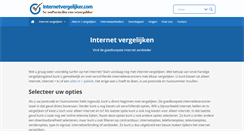 Desktop Screenshot of internetvergelijker.com